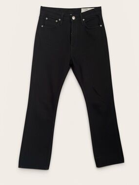 Rag and bone black straight jeans28”